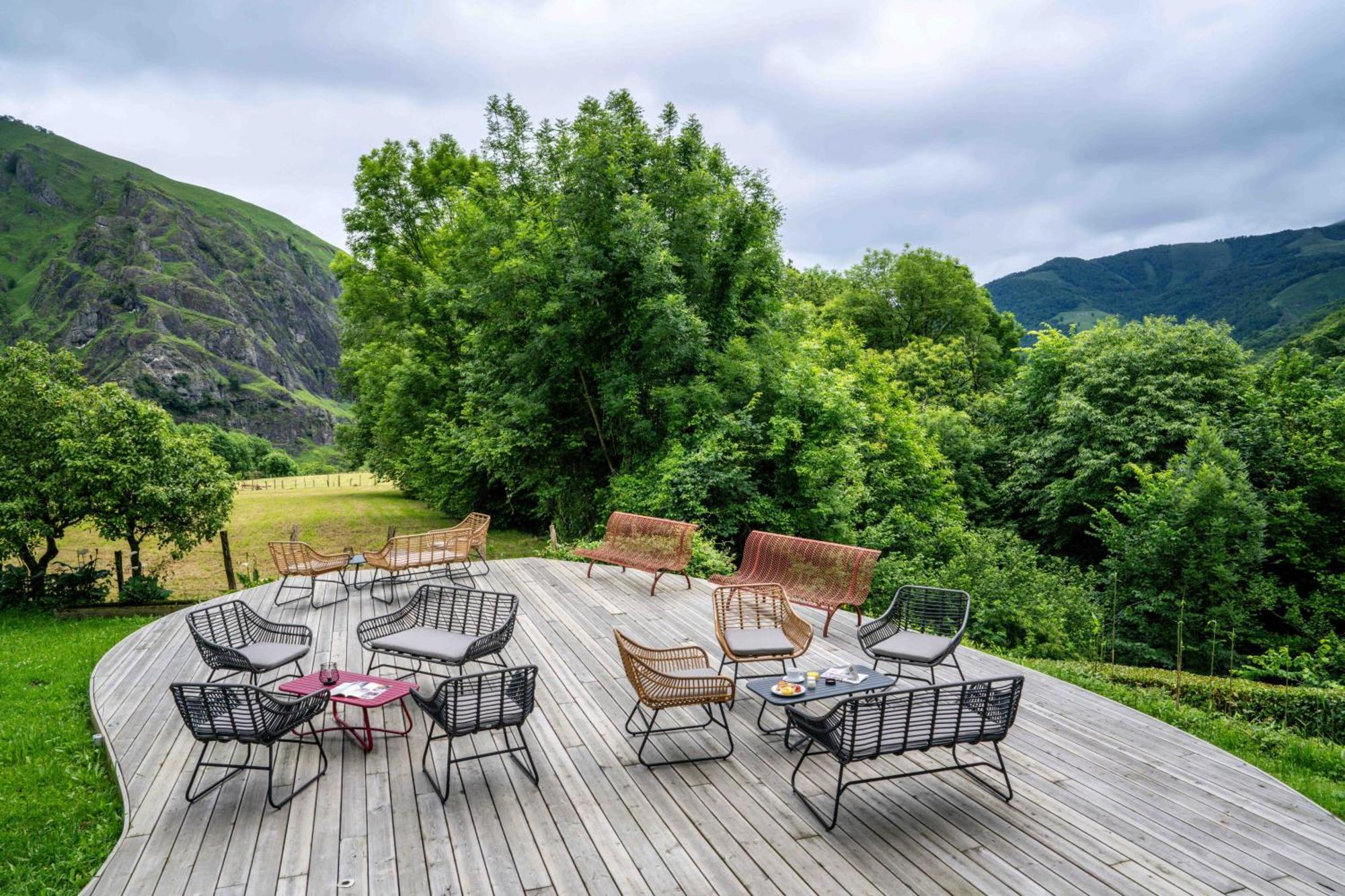 Logis Hotel Etchemaite Larrau Eksteriør billede
